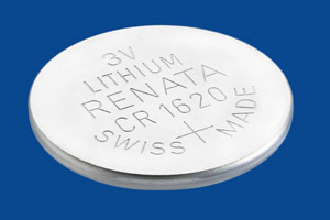 renata lithium 3V battery coin cell